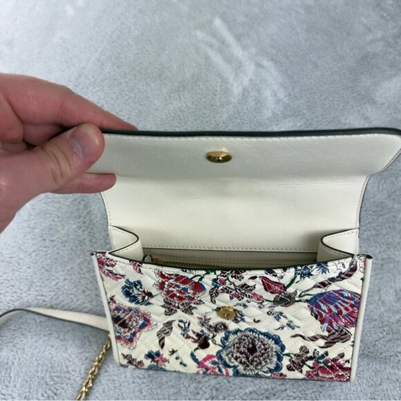 Tory Burch Fleming Small Printed Convertible Shoulder Bag Crossbody w/Dustbag - Picture 11 of 16